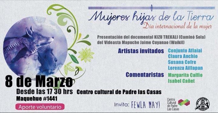 #FEWLAMAY!  WETRUWE MAPUCHE  MUJERES HIJAS DE LA TIERRA