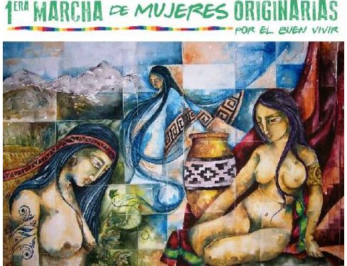 Argentina,  Marcha de Mujeres Indígenas por el Buen Vivir