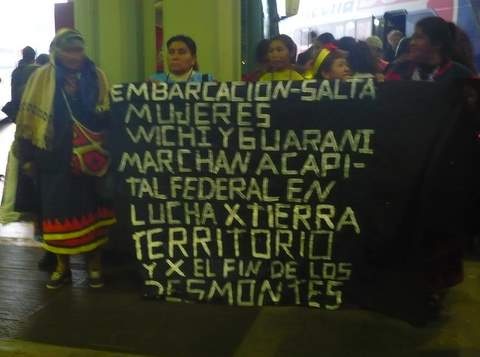 La mujer Wichí y Guaraní