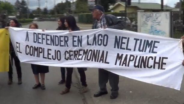 Comunidades mapuche frente a Comisión ambiental de la Región de los Ríos 