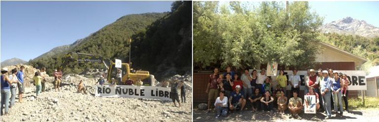 Hidroñuble tiembla: Berta Quintraman visita a la comunidad de San Fabián