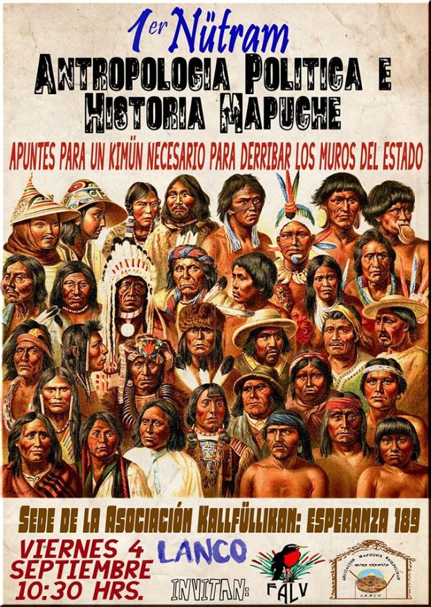 Chile, Lanco: 1° Nütram: Antropología politíca e Historia Mapuche en Lanco