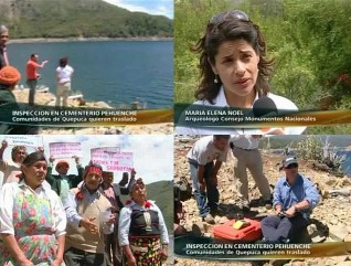 Familias pehuenches siguen esperando desentierro de cementerio inundado por Central Ralco