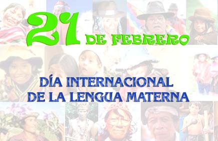 21 de febrero: Día Internacional de la lengua materna