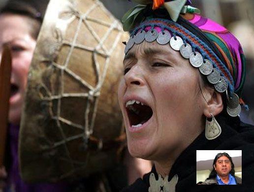 Comuneros mapuche realizan manifestación pacífica frente al Juzgado de Paillaco
