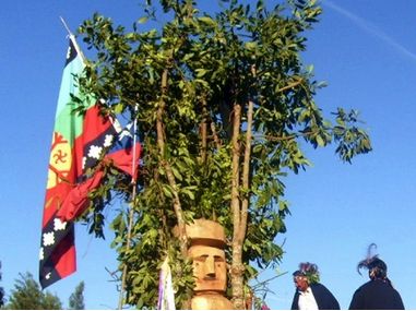 Comunidades mapuche piden no intervenir guillatún del Lago Maihue