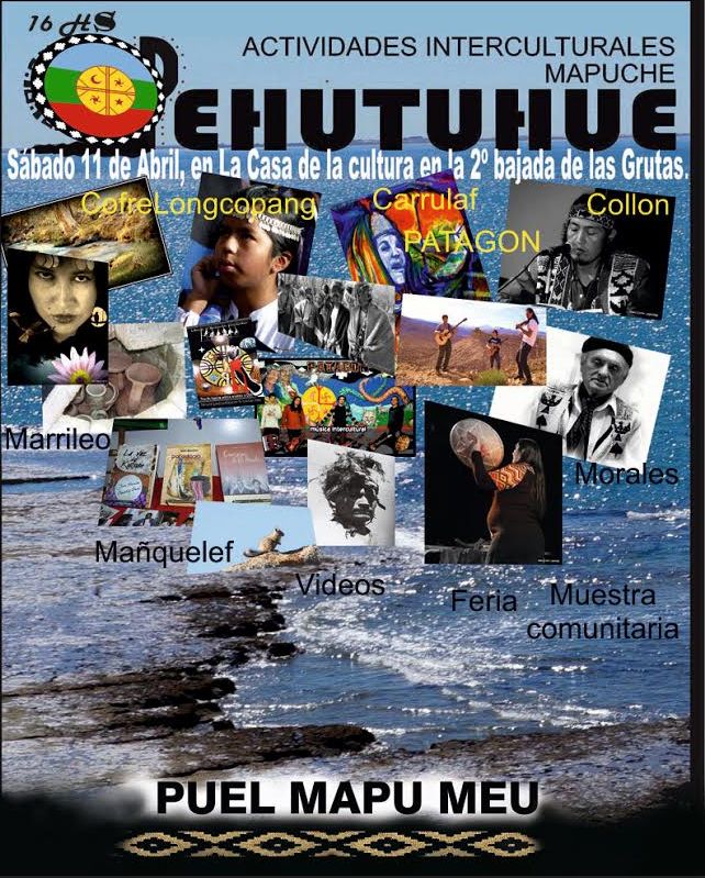 Argentina, Las Grutas Actividad Intercultural Mapuche denominada PEHUTUHUE.