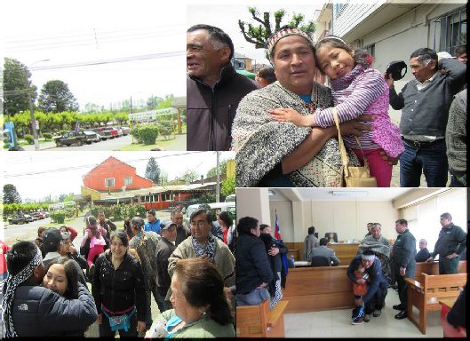  Comuneros Mapuche quedaron absueltos de cargos
