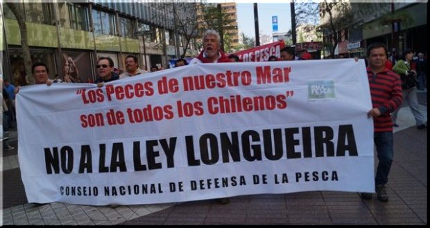 Amplia exigencia a gobierno chileno para que derogue cuestionada ley de pesca