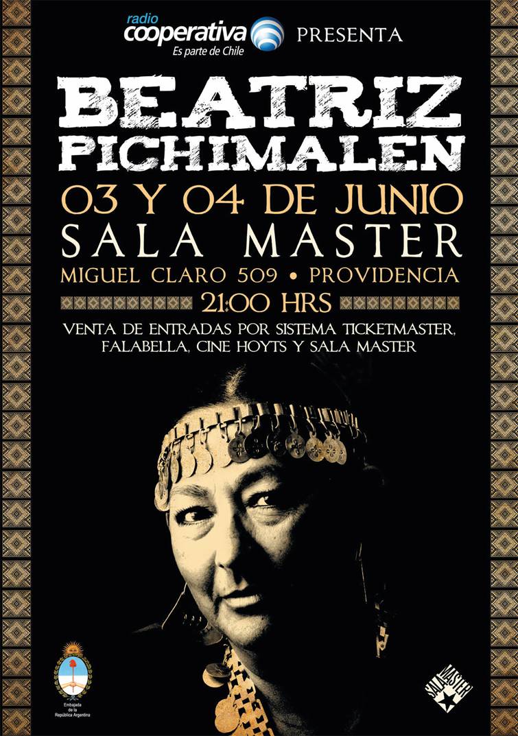 Beatriz Pichi Malen en Chile