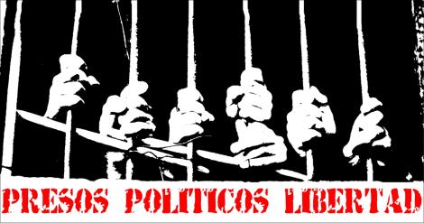 Listado Presos políticos Mapuche  abril 2015 