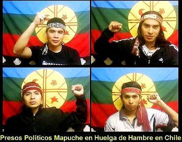 Presos Políticos Mapuche a 25 días en Huelga de Hambre