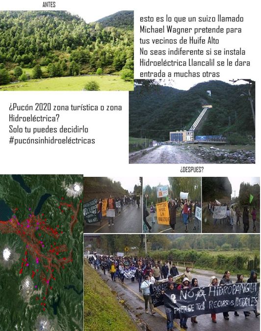 El despojo de las aguas en Curarrehue – Pucón y la invasión hidroeléctrica