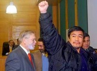 Corte Marcial concede libertad provisional a Héctor Llaitul