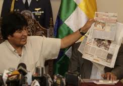 Evo Morales se reunirá con dirigentes indígenas por rechazo a carretera biocéanica