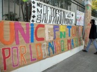 Mapuches mantienen toma en Unicef mientras siguen juicios contra comuneros en La Araucanía