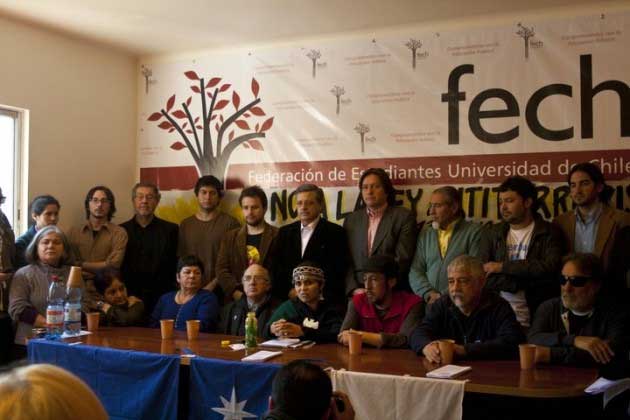 Organizaciones sociales anuncian nuevas manifestaciones de apoyo a los presos mapuche