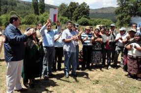 Conadi restituye 213 hectáreas de territorio a comunidad mapuche de Pitrufquén