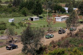 20 efectivos de la PDI realizaron peritajes en comunidad mapuche por muerte de sargento del GOPE