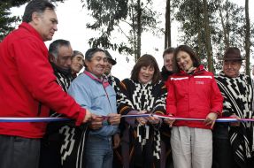 Temuco: Subsecretaria de Obras Públicas inaugura caminos indígenas en Teodoro Schmidt