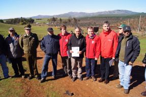 Gobierno dispone equipos de radiocomunicación a dueños de predios en zona de conflicto mapuche