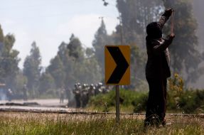 Grueso contingente llega a reforzar la presencia de Carabineros en zona mapuche de Arauco