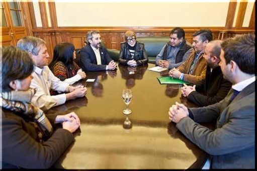 Argentina:  Parodi y Fresneda se reunieron con referentes del Parlamento Mapuche