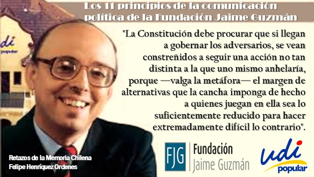 Los 11 principios que Jaime Guzmán les dejó a la derecha