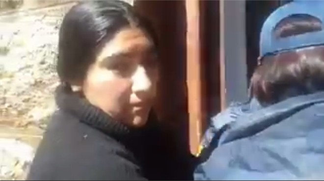 Detuvieron a una integrante de la comunidad mapuche durante el allanamiento en Cushamen