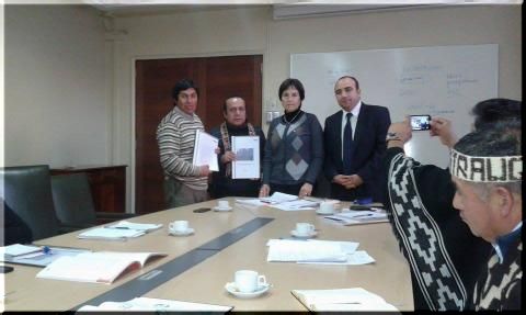 Ministra de Salud se enoja y se retira de reunión con Comunidades Mapuche.