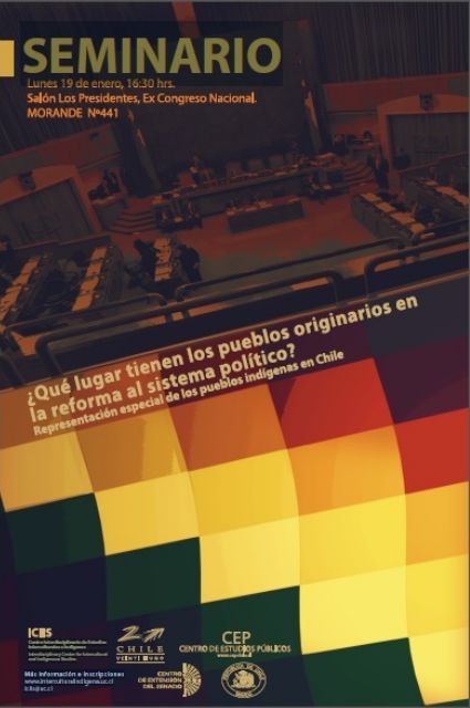 Seminario: ¿Qué lugar tienen los pueblos originarios en la reforma al sistema político?