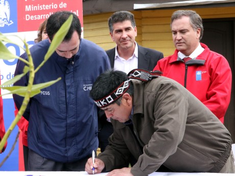 Comunidades mapuche del Área de Desarrollo Indígena en Ercilla recibieron $ 50 millones en recursos