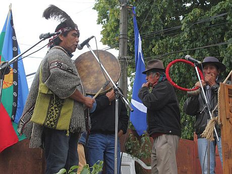 El parlamento mapuche de Nueva Imperial realizó un encuentro artístico y social