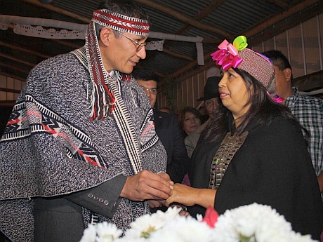 En Traiguén se realizó el primer matrimonio civil oficiado en mapudungún