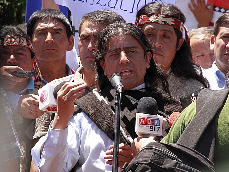 Aucán Huilcamán: "Advertí a al Gobierno por juicios en la Corte Interamericana de Derechos Humanos"