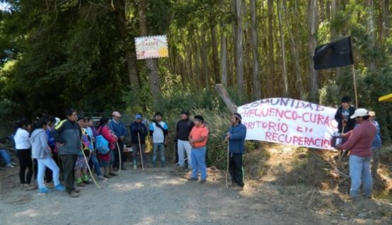 Comuneros mapuche se toman fundo Santa Rosa