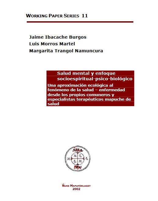 Salud mental y enfoque socioespiritual-psico-biológico.