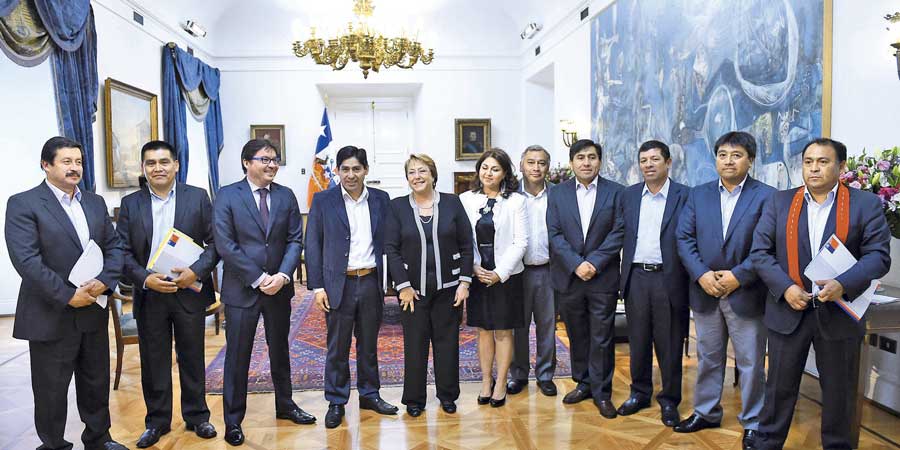 La irrupción de los alcaldes mapuche 