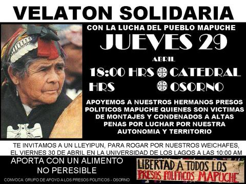 Velatón solidario