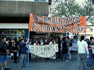 Universidad Alberto Hurtado en Paro hasta que se resuelva Huelga Mapuche 