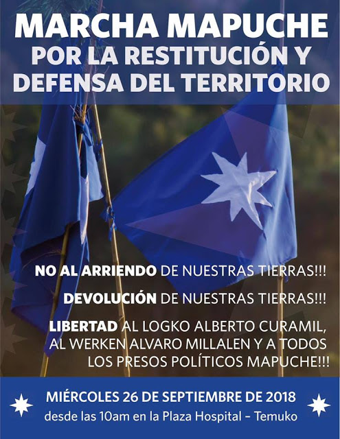 Xawun Autoridades, dirigentes y representantes de comunidades, organizaciones y territorios mapuche