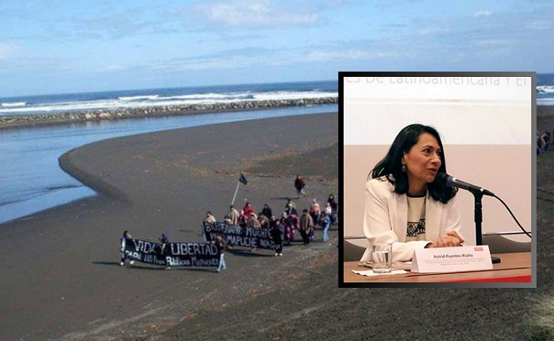 Foto: ONU Relatora Especial del Medio Ambiente Astrid Puentes